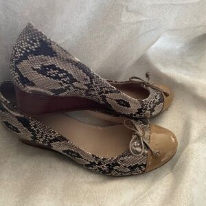 Cole Haan wedge pumps